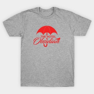 Umbrella Academy Hotel Obsidian Mashup T-Shirt